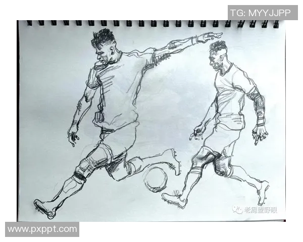 足球明星的色彩速写画展现运动与艺术的完美结合 足球明星的色彩速写画展现运动与艺术的完美结合