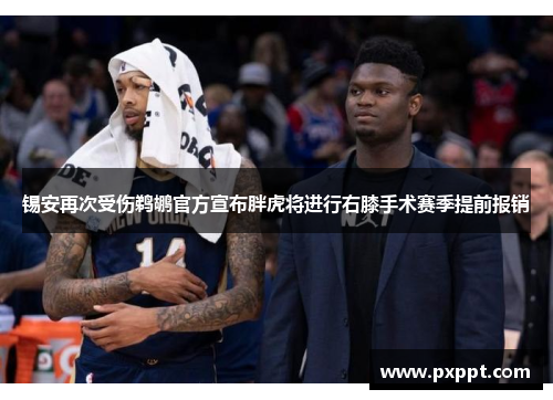 锡安再次受伤鹈鹕官方宣布胖虎将进行右膝手术赛季提前报销